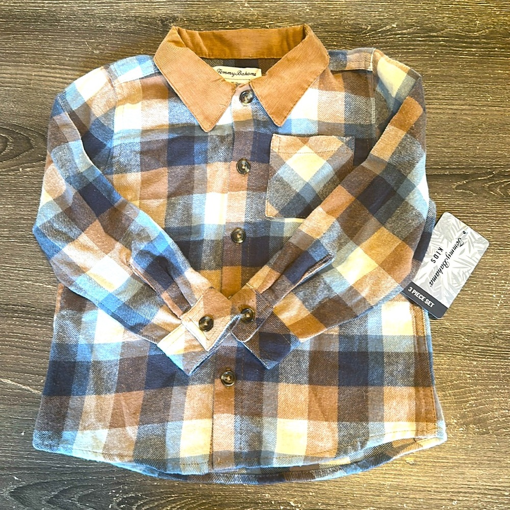 TODDLER BOY FLANNEL SHIRT SIZE 3T